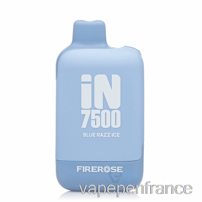 Firerose Dans 7500 Stylo Jetable Bleu Razz Ice Vape